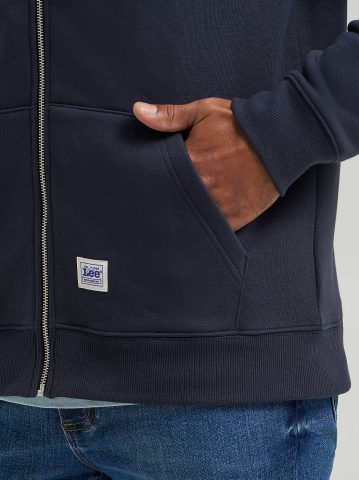 Men's Relaxed Fit Essential Workwear Full Zip Jacket