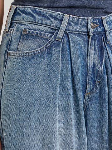 Women's Premium LQD Slouchy Pleated Trouser Jean