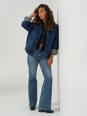 Women's High Rise Flare Jean — alternate view