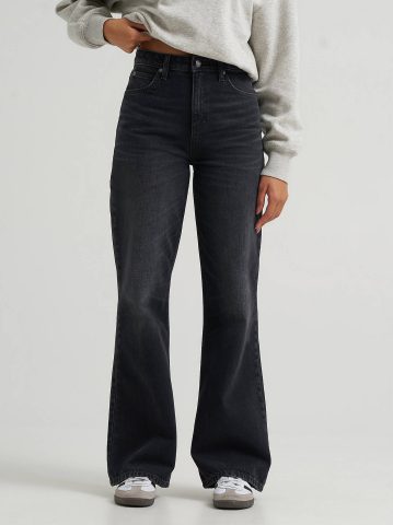 Women's Premium High Rise Retro A-Line Jean — alternate view