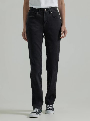 Women's Ultra Lux Comfort with Flex Motion Straight Jean (Petite) — alternate view
