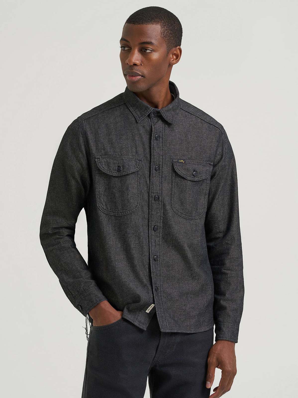 Men's Lee 101 70s Denim Overshirt - view 2