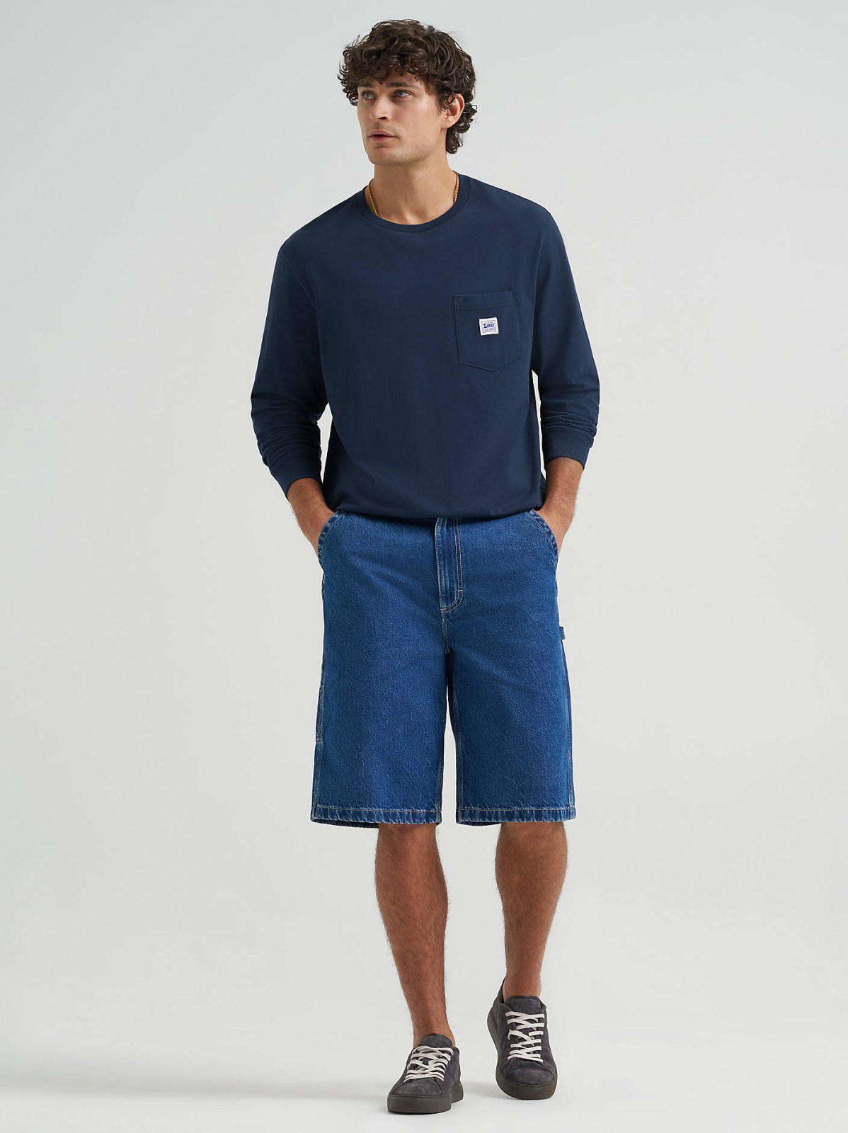 Men's Long Sleeve Workwear Pocket Tee - view 6