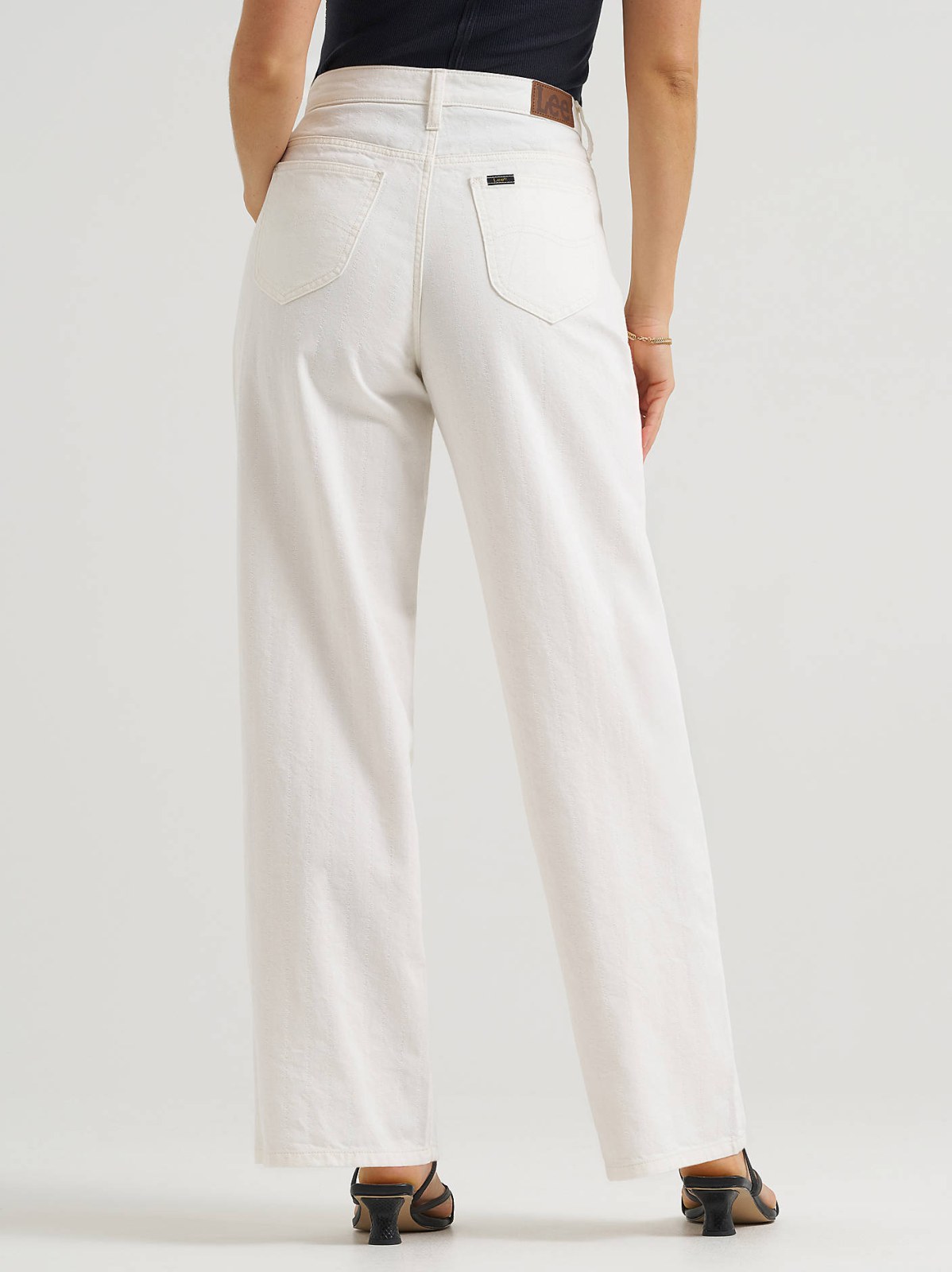 Women's 100% Cotton Loose Straight Jean - view 3