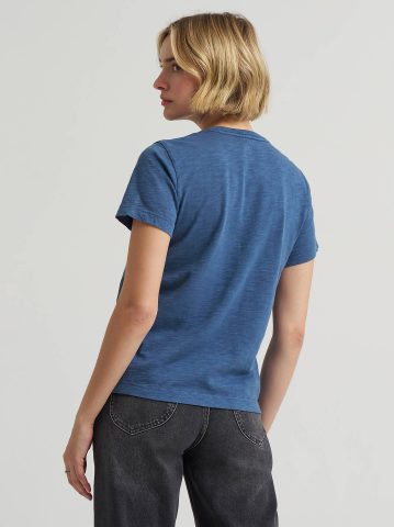 Women's Solid Crew Neck Tee