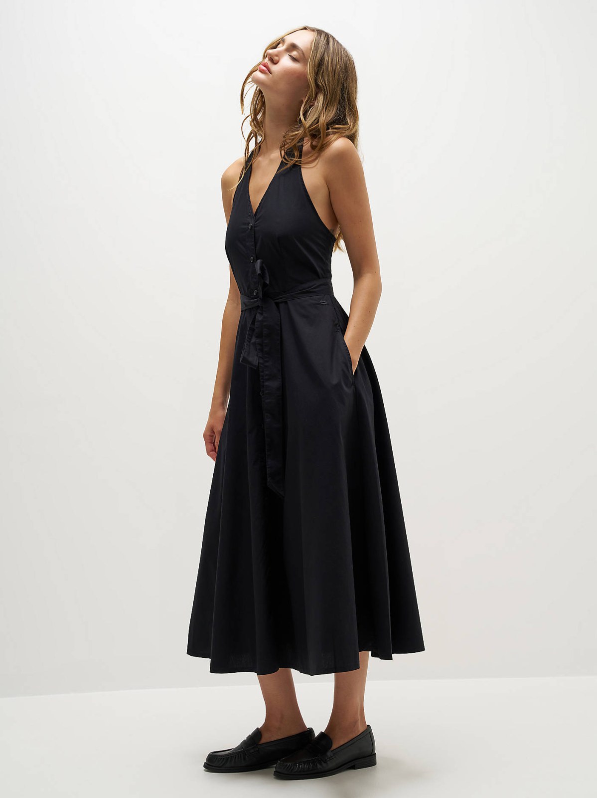 Women's Lee® x Marilyn Monroe Poplin Halter Dress - view 8