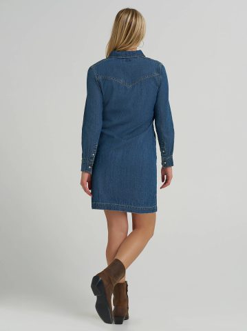 Women's Western Button Down Dress