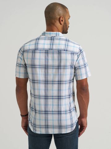 Men's Short Sleeve All Purpose Button Down Shirt — alternate view
