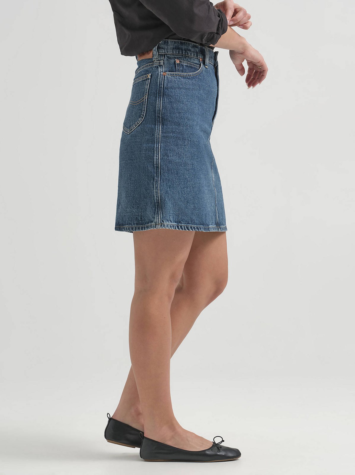 Women's Lee® x J.Crew Denim Skirt - view 5
