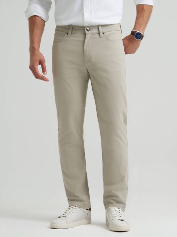 Men's Regular Straight Twill Pant