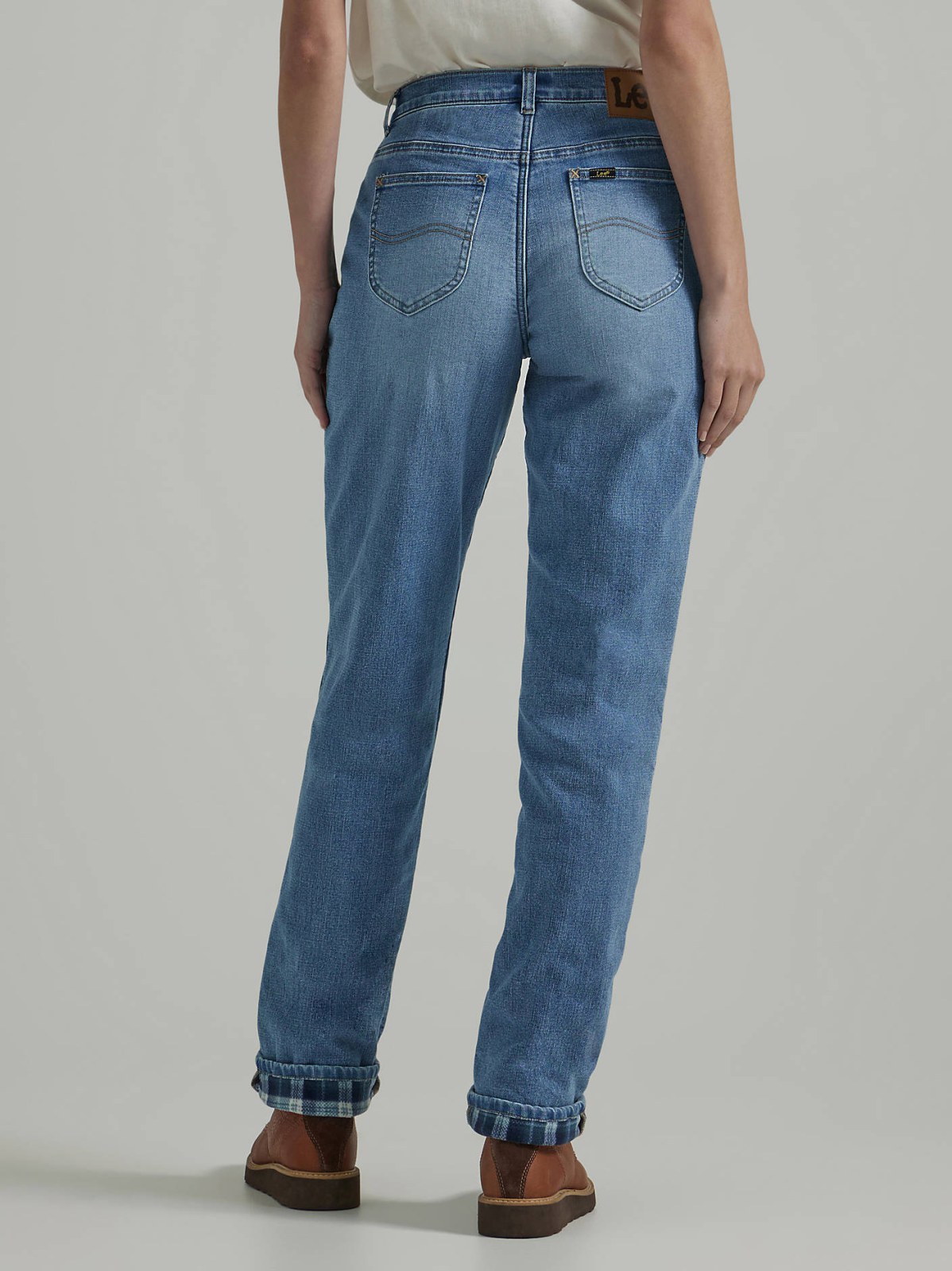 Women’s Relaxed Fit Fleece Lined Jean - view 3