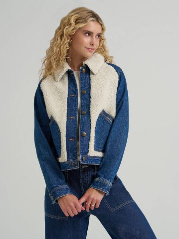 Women's Mixed Media Jacket