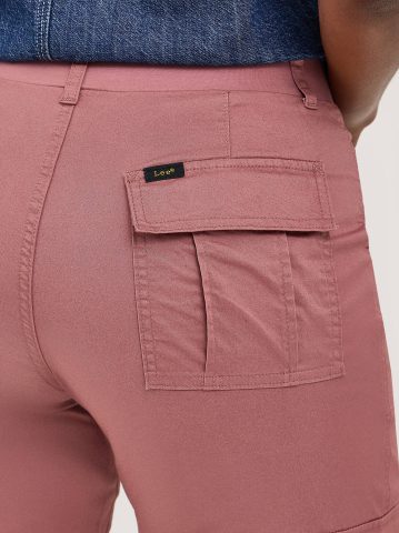 Women's Ultra Lux Comfort with Flex-to-Go Relaxed Fit Cargo Capri