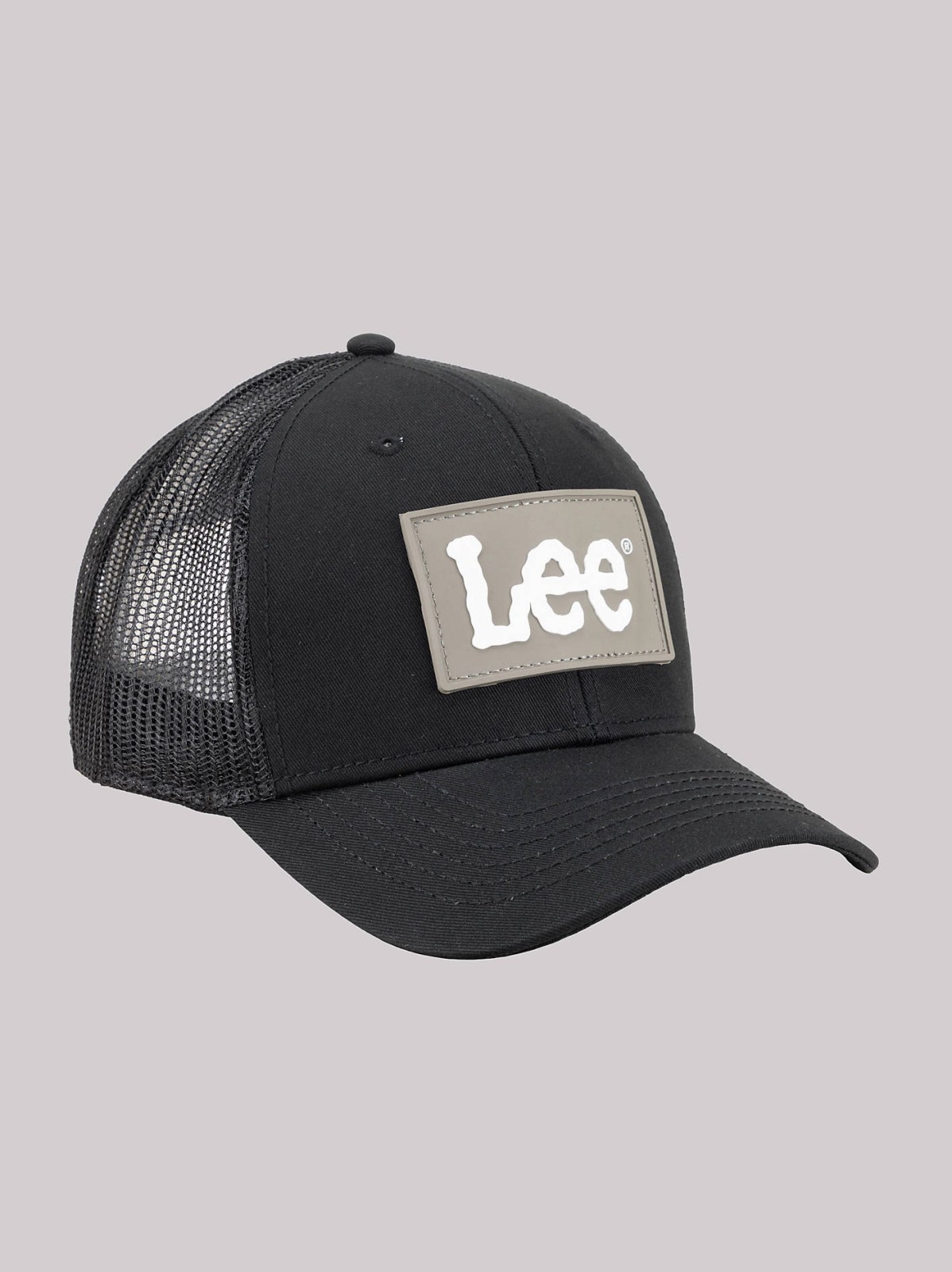 Men's Rubber Logo Patch Trucker Hat - view 3
