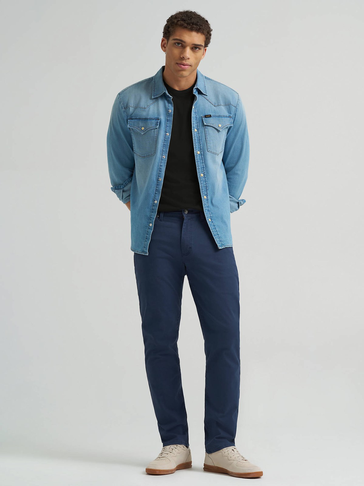 Men's Regular Straight Twill Pant