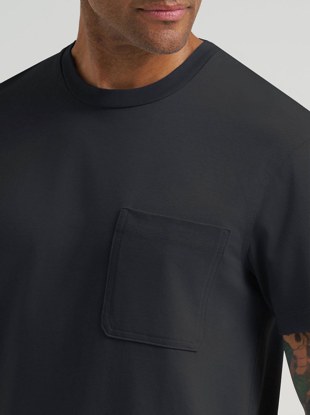 Men's Relaxed Fit Heavyweight Pocket Tee - view 3