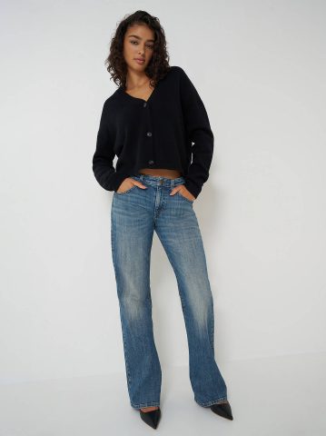 Women's Premium Bow Flare Jean