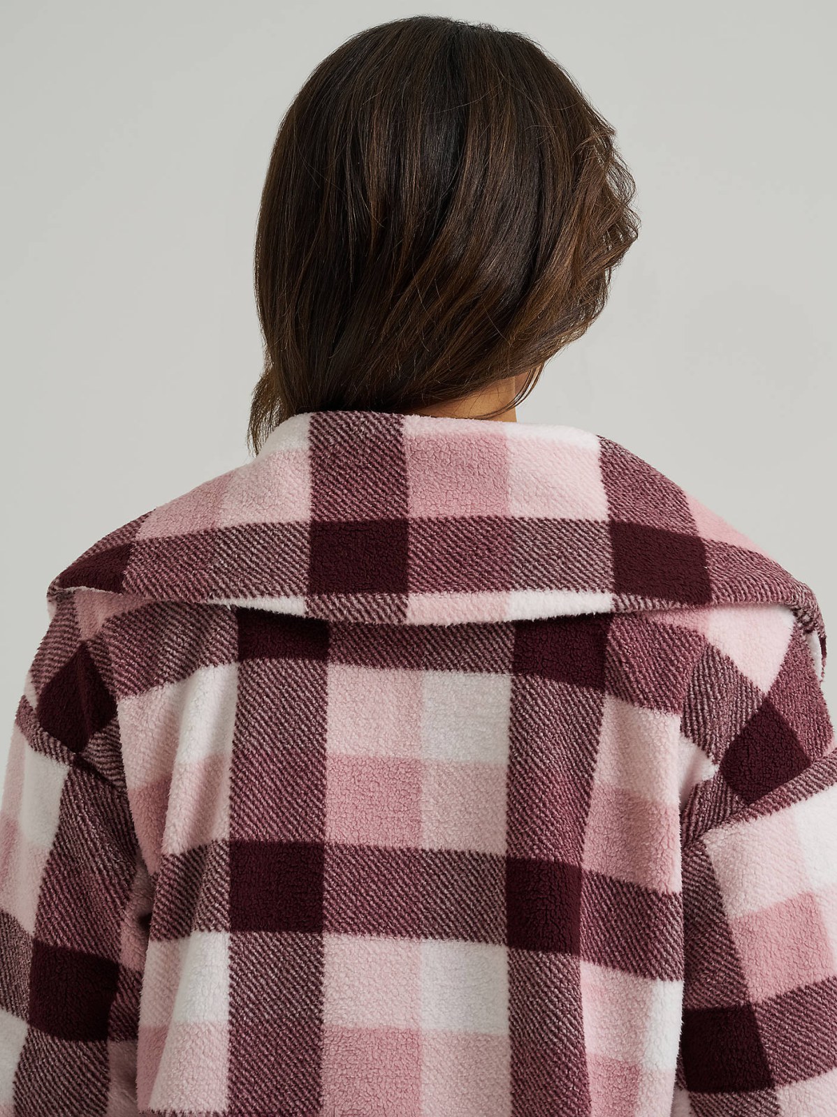 Women's Printed Sherpa Pullover - view 4