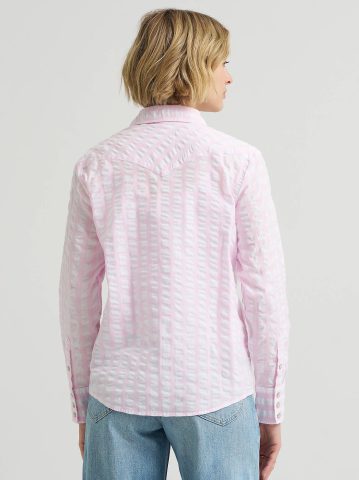 Women's Plaid Western Snap Front Shirt