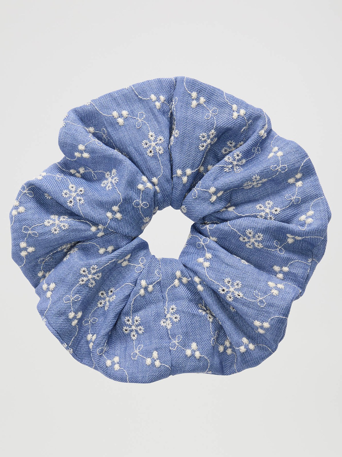 Women's Goody x Lee Large Denim Scrunchie, 1ct