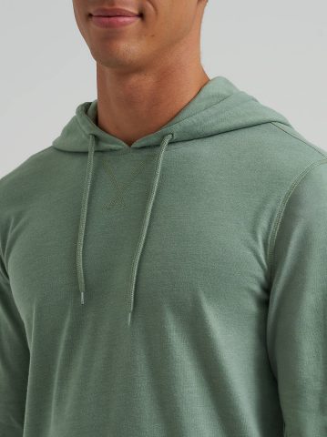 Men's Sueded Jersey Hoodie