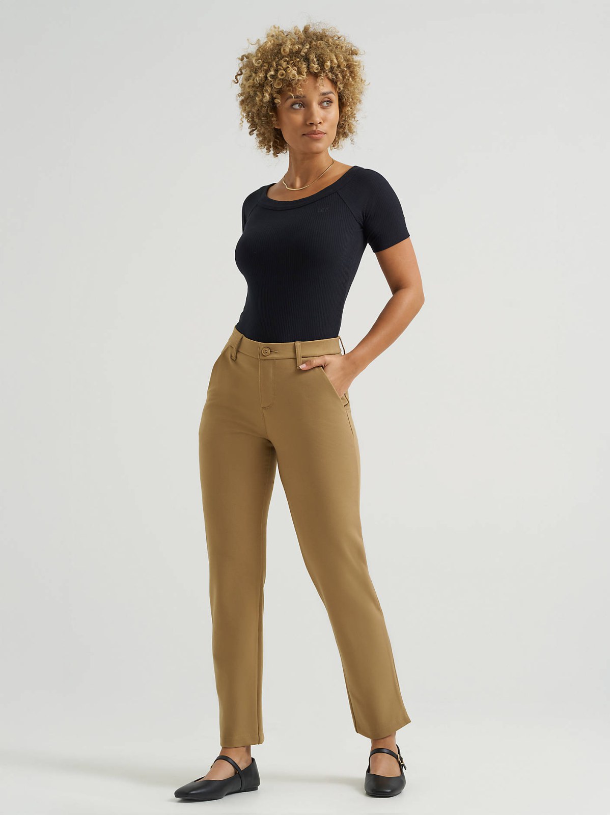Women's Ultra Lux Comfort Any Wear Side Vent Ankle Pant