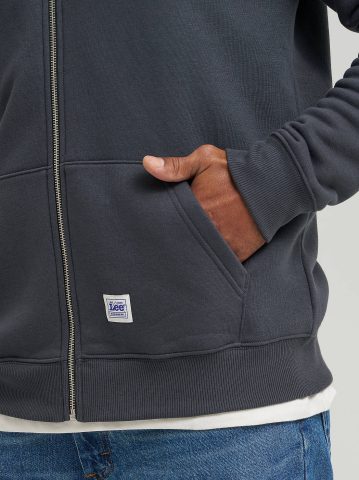 Men's Relaxed Fit Essential Workwear Full Zip Jacket