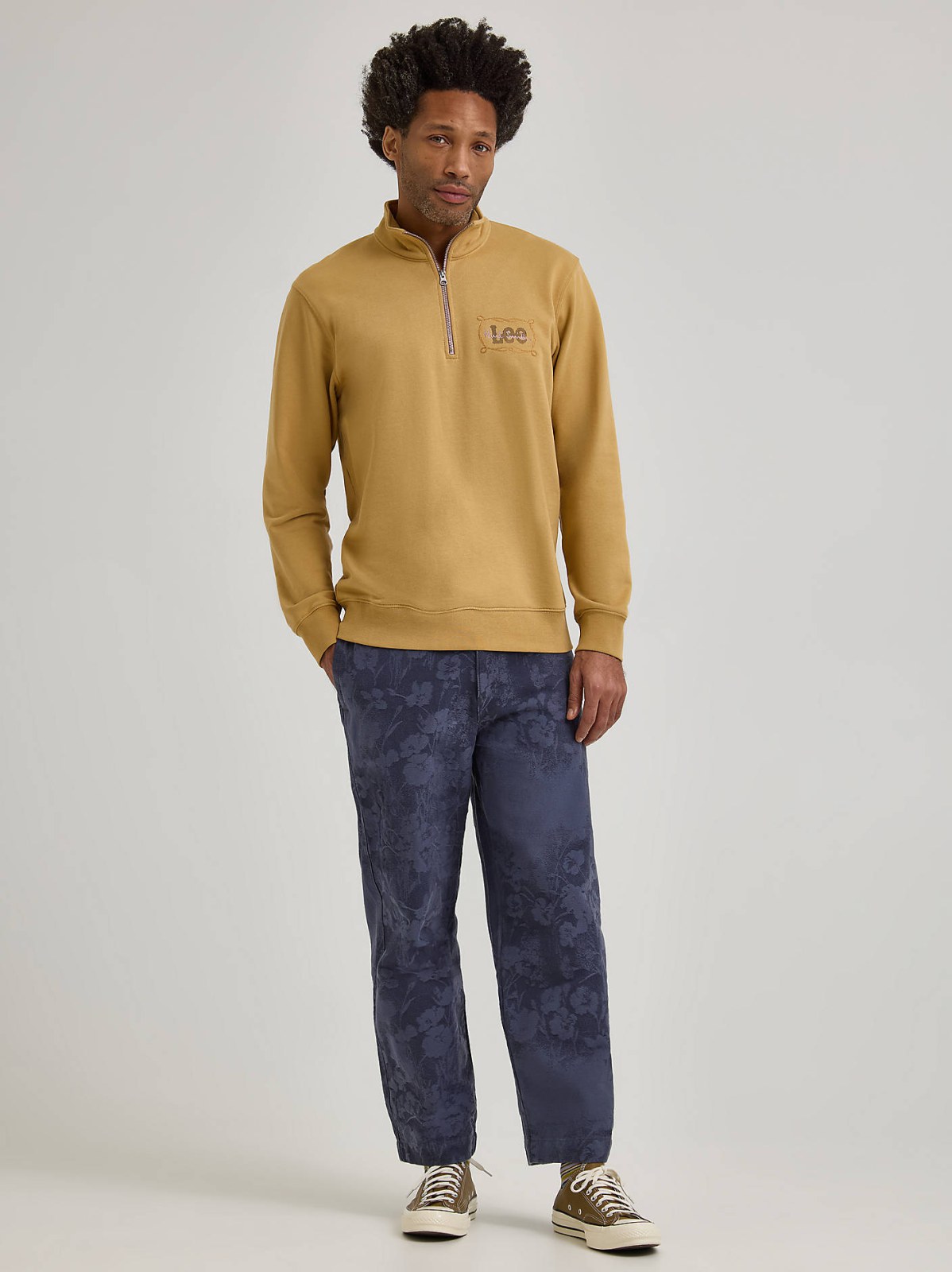 Men's Lee® x Paul Smith Quarter Zip Sweatshirt - view 2