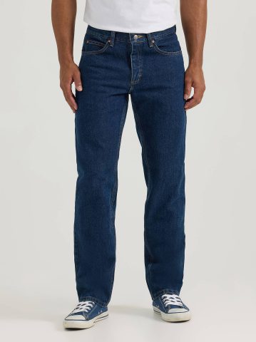 Men's 100% Cotton Regular Fit Straight Leg Heavyweight Jean