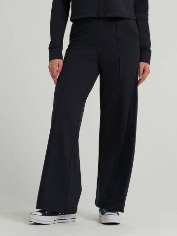 Women's Wide Leg Pull On Knit Pant — alternate view