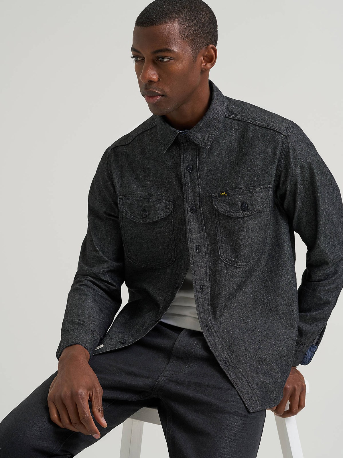 Men's Lee 101 70s Denim Overshirt