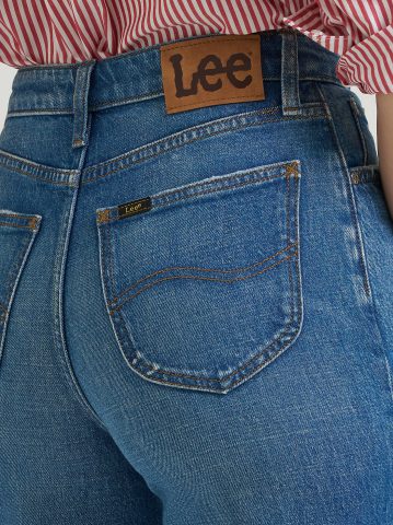Women's Premium High Rise Retro A-Line Jean