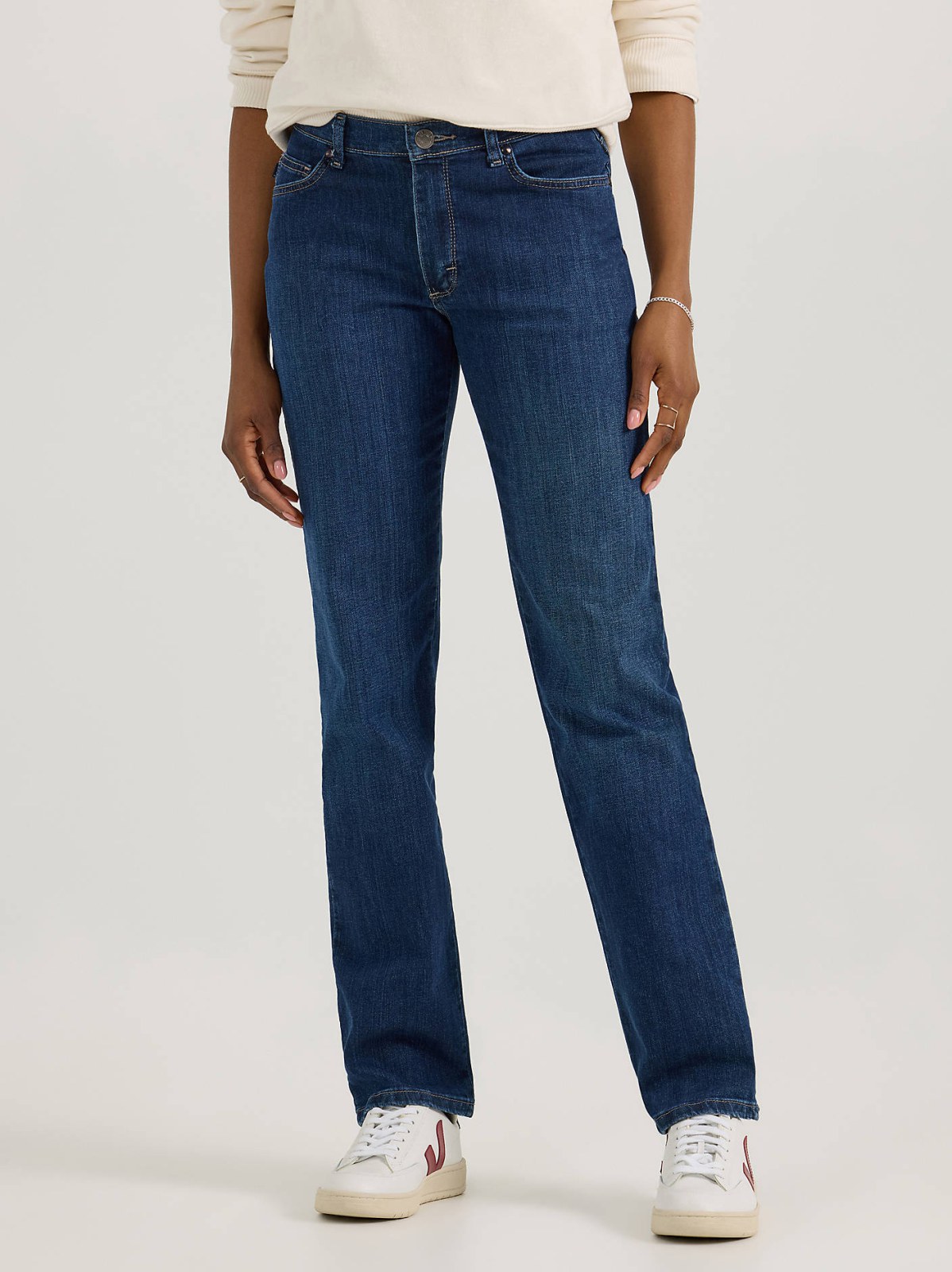 Women’s Stretch Relaxed Fit Straight Leg Jean - view 2