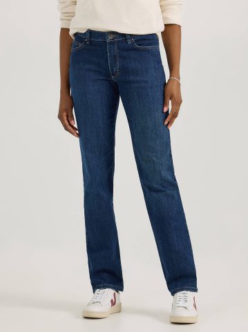 Women’s Stretch Relaxed Fit Straight Leg Jean — alternate view