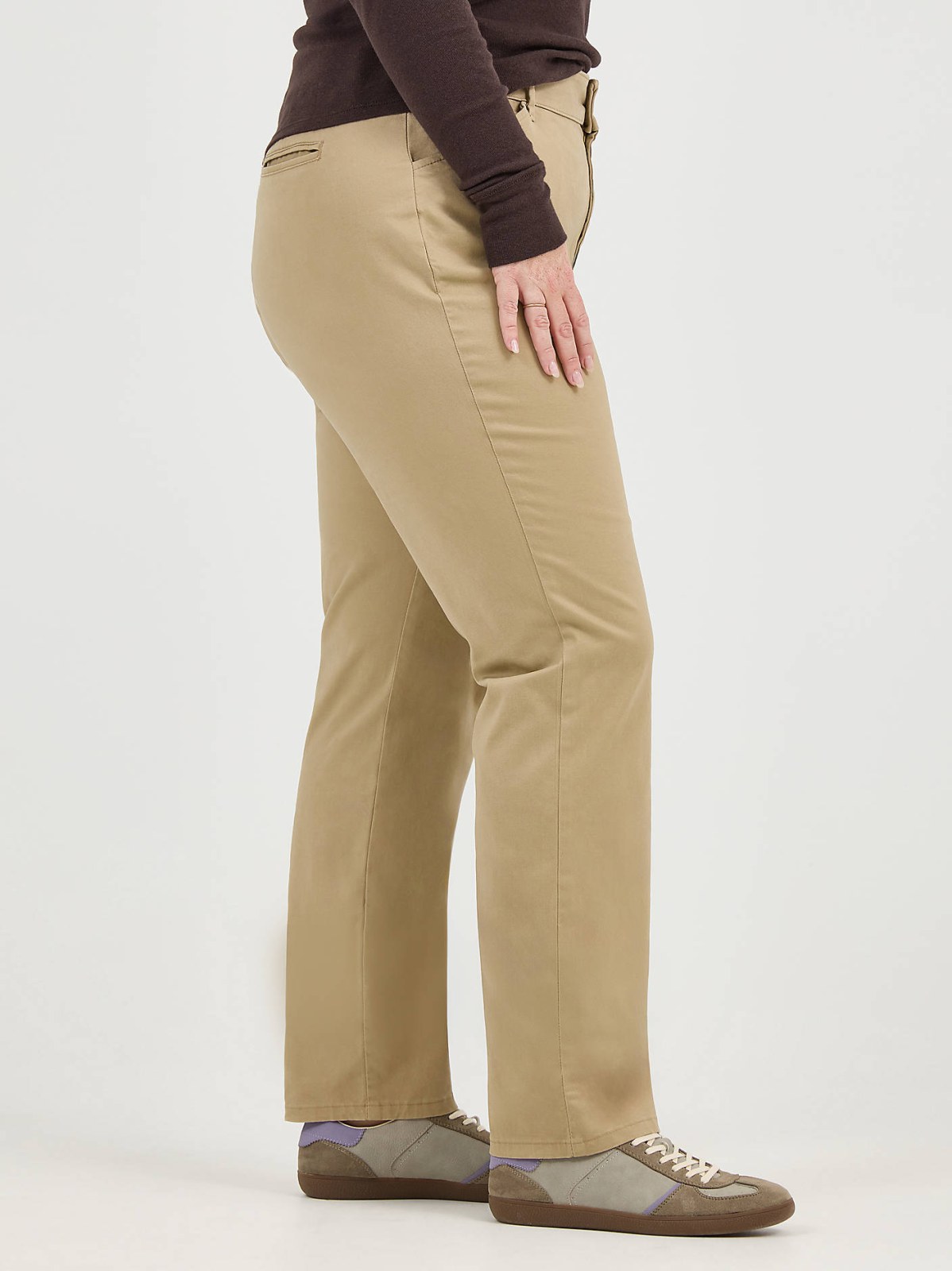 Women’s Relaxed Fit Straight Leg Pant All Day Pant (Plus) - view 4