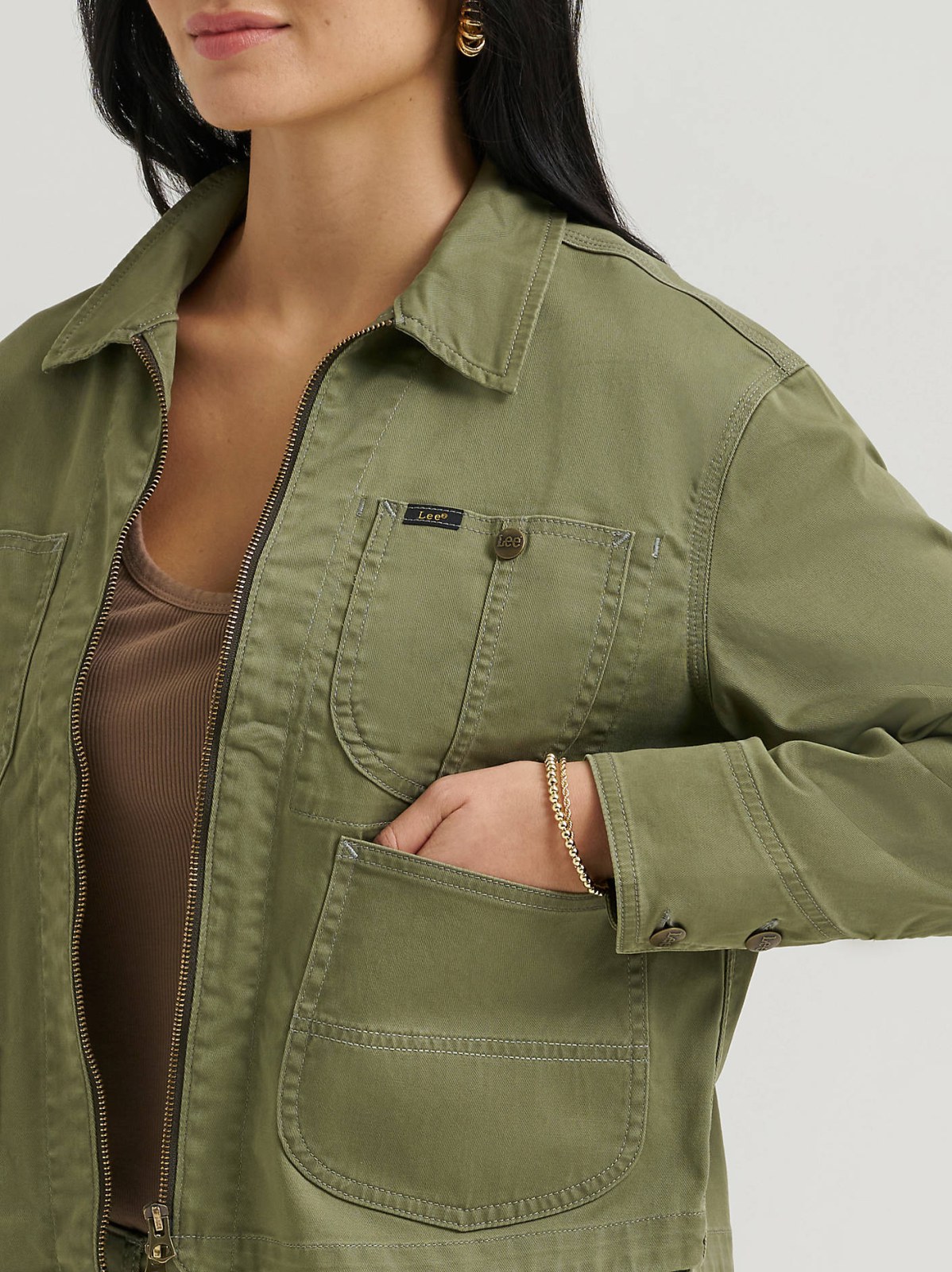 Women's Legendary Cropped Chore Jacket - view 4
