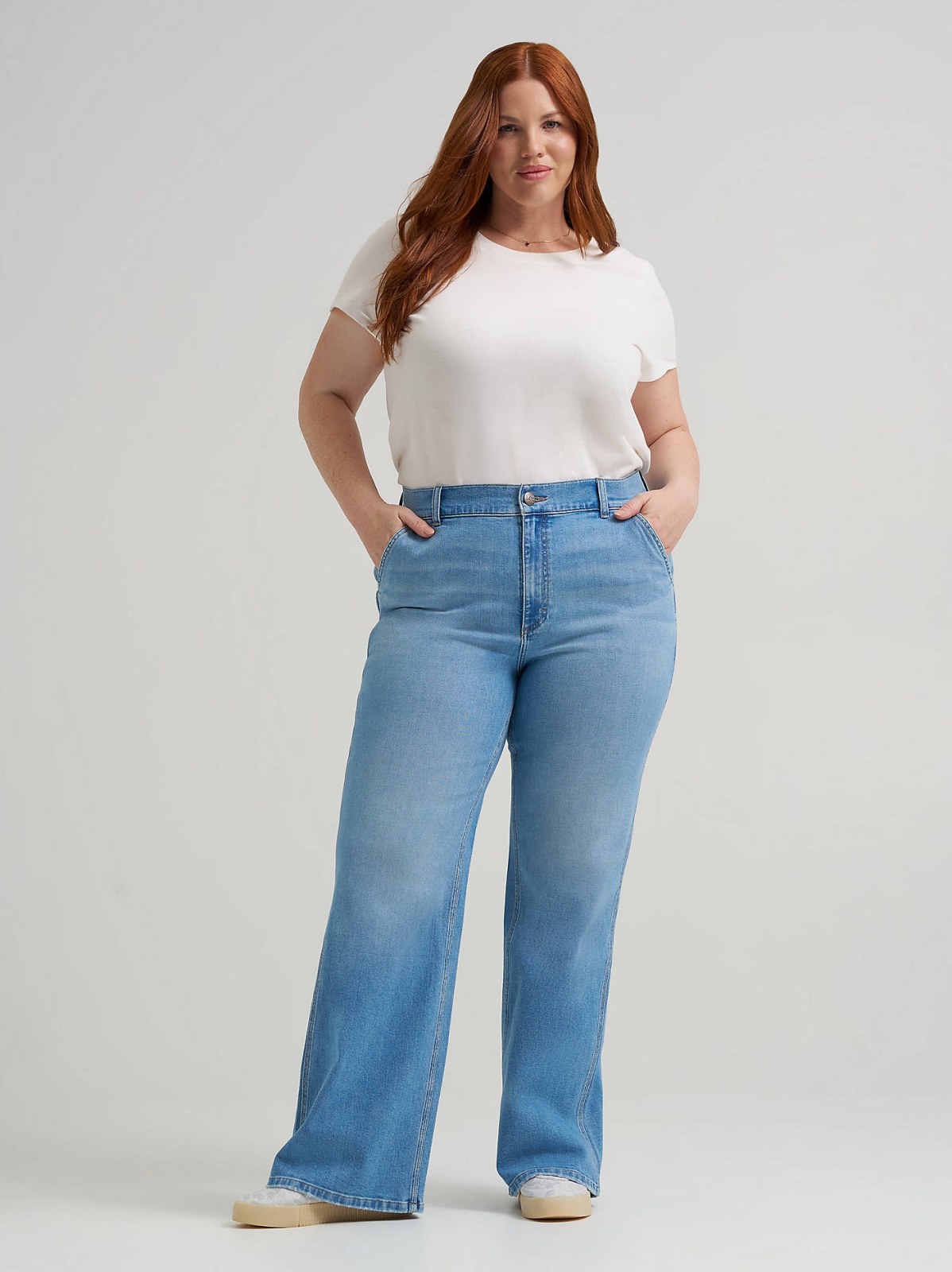Women's Legendary High Rise A-Line Jean (Plus)