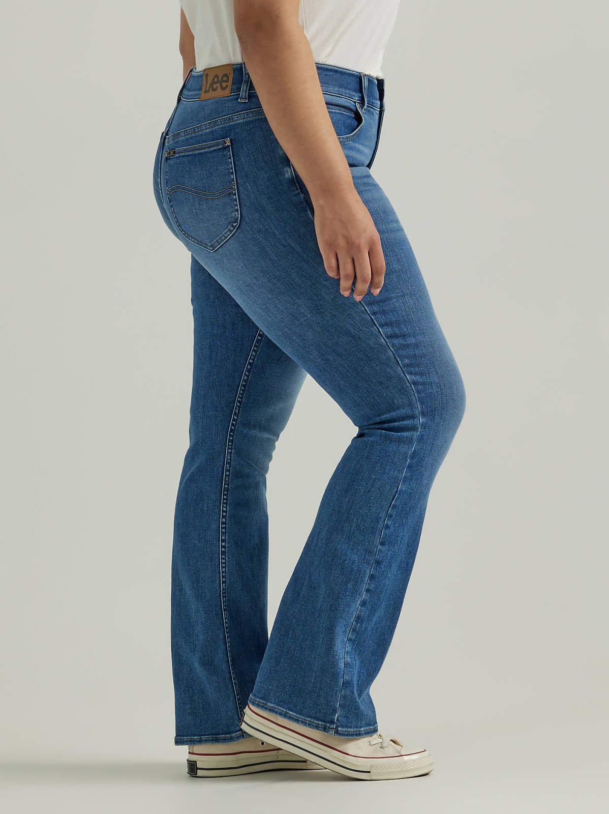 Women's Ultra Lux Comfort with Flex Motion Bootcut Jean (Plus) - view 4