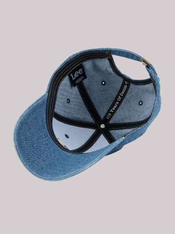 Women's Flower Embroidered Denim Dad Cap