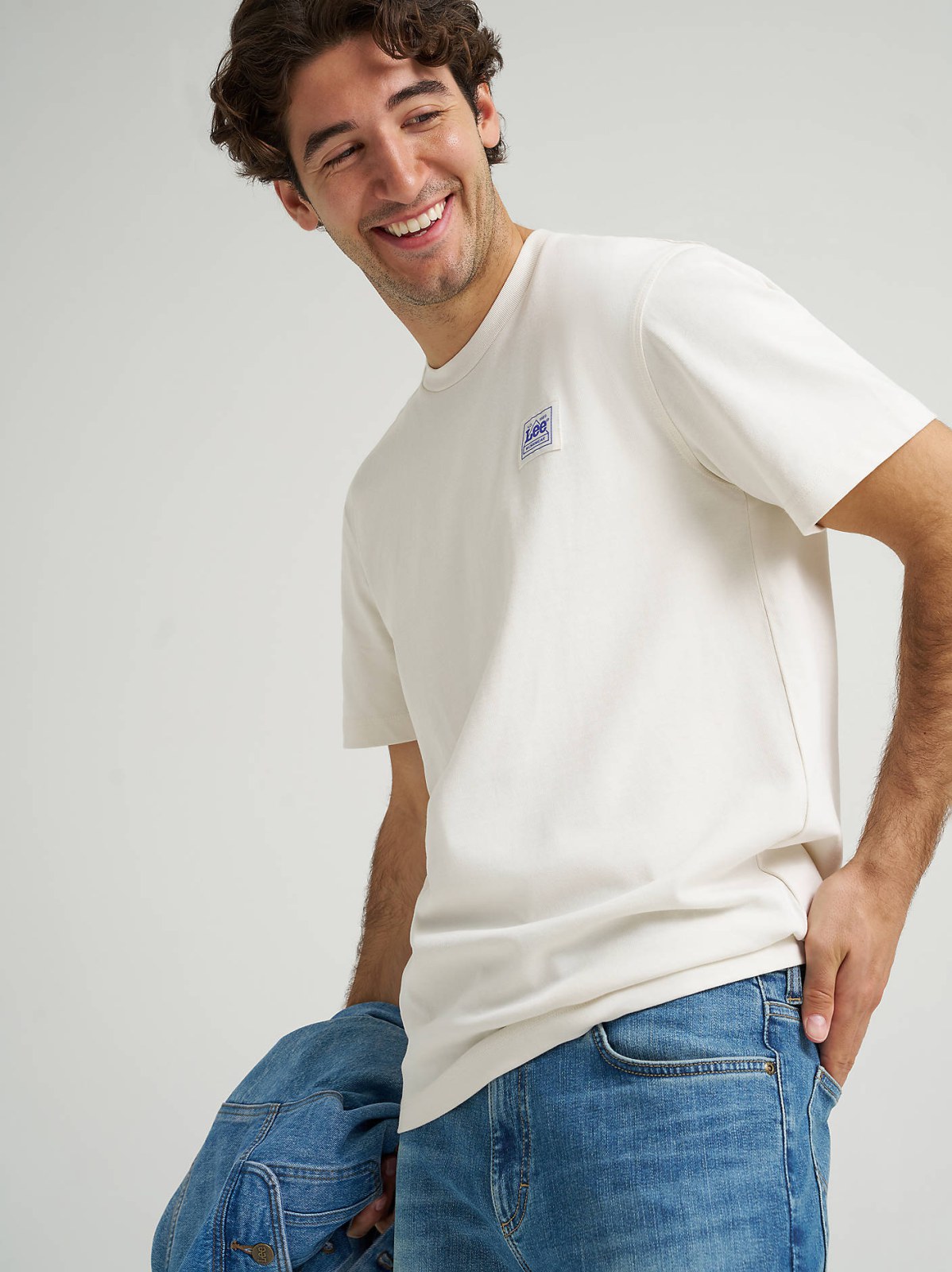 Men's Relaxed Fit Patch Logo Tee - view 2