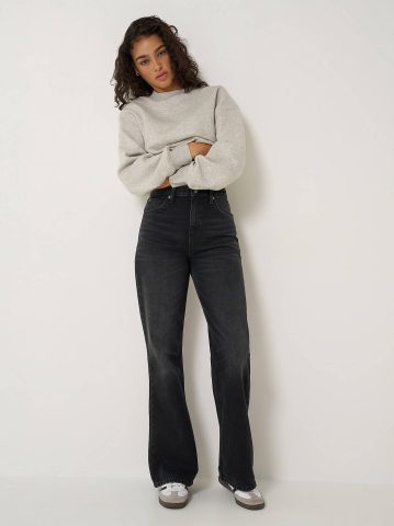 Women's Premium High Rise Retro A-Line Jean