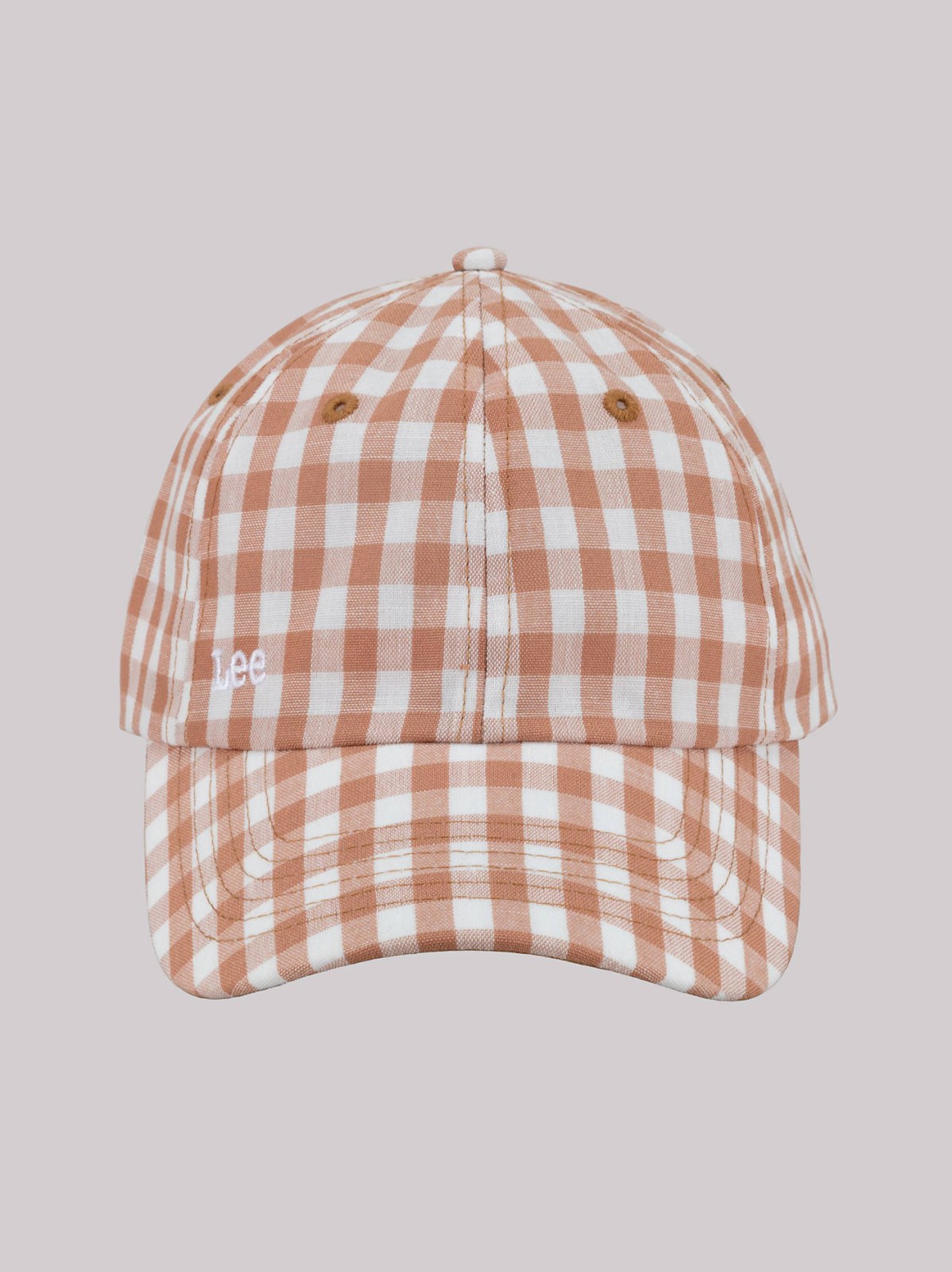 Women's Gingham Logo Hat