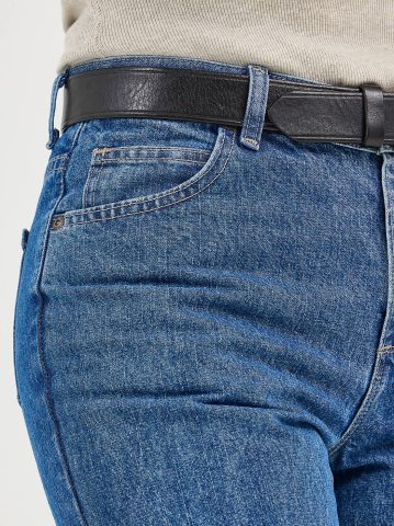 Women’s 100% Cotton Relaxed Fit Straight Leg Jean