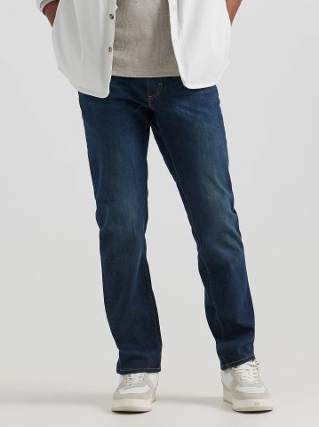 Men's Extreme Motion Athletic Tapered Leg Jean