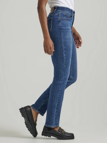 Women's Ultra Lux Comfort with Flex Motion Straight Jean