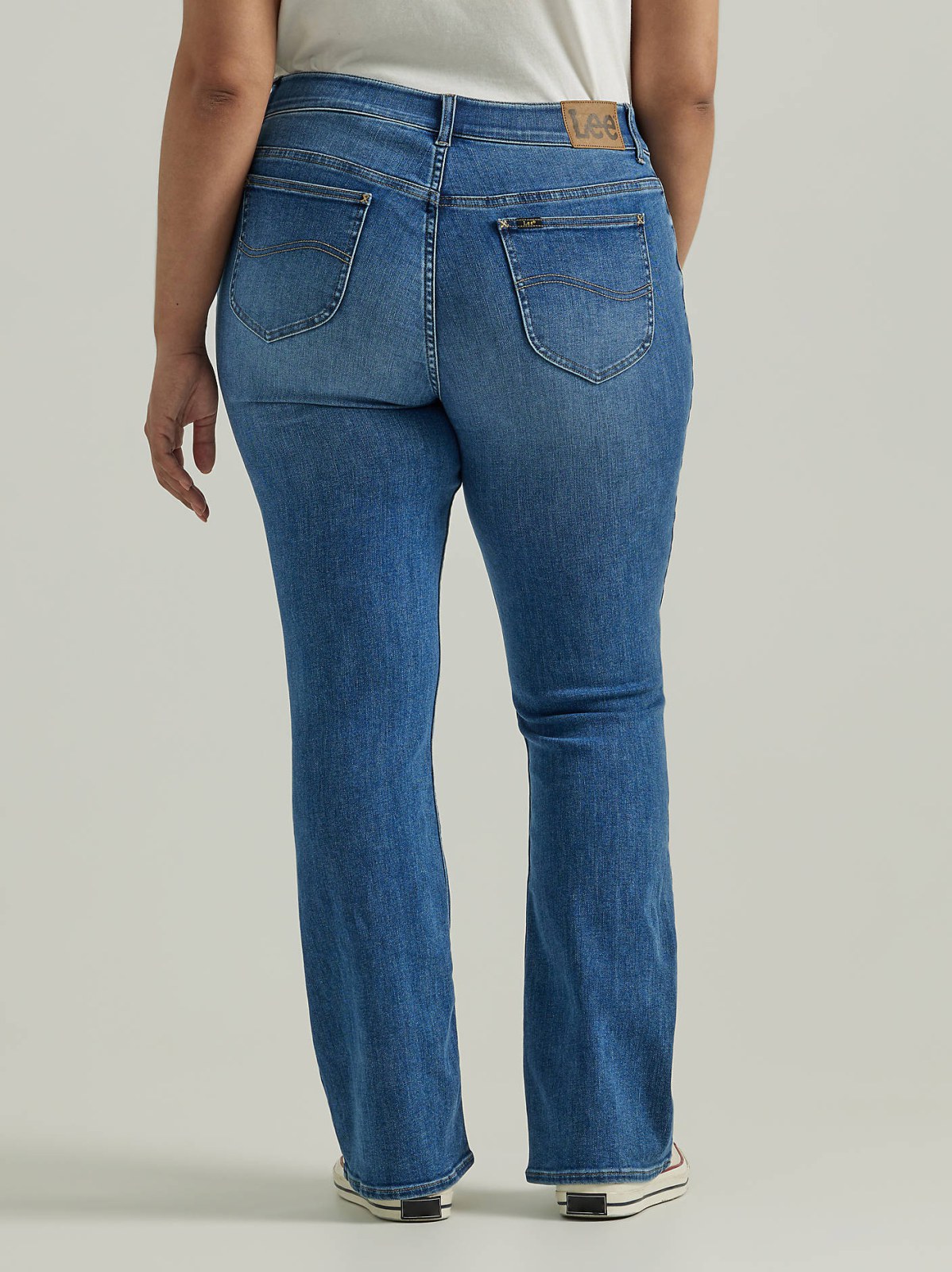 Women's Ultra Lux Comfort with Flex Motion Bootcut Jean (Plus) - view 3