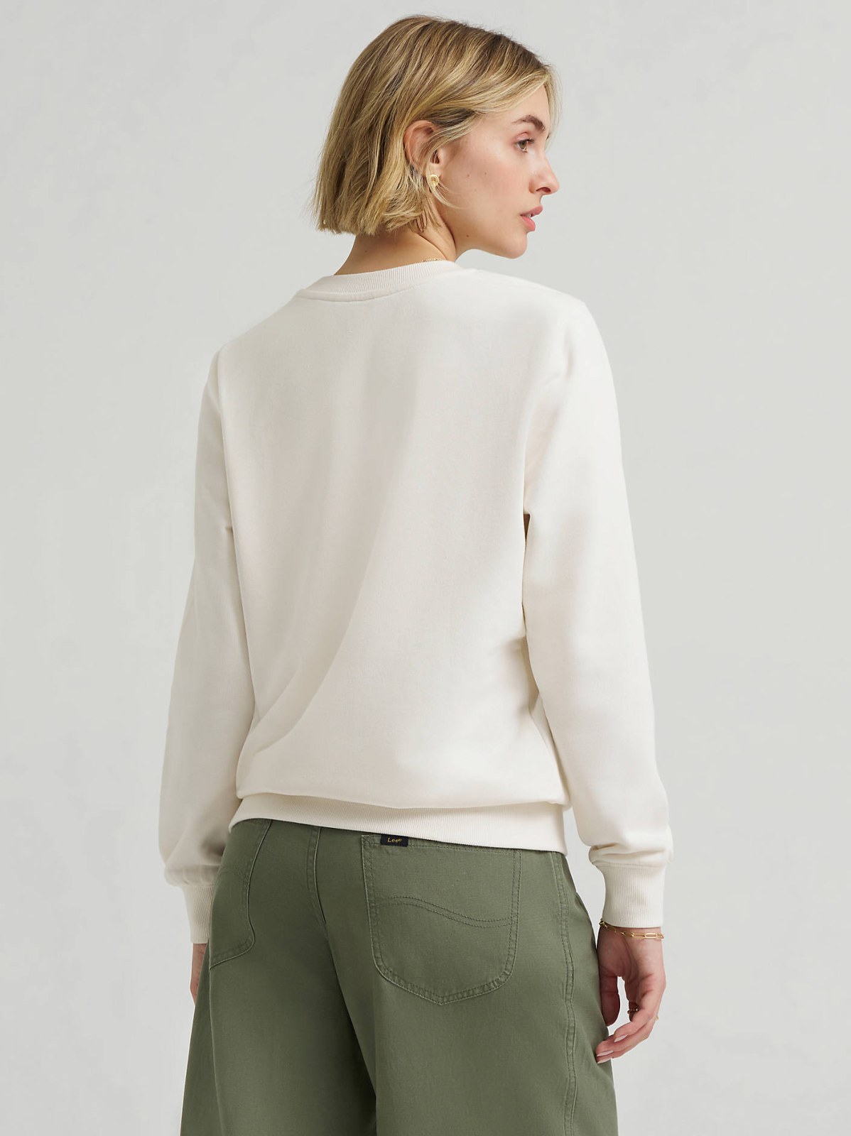 Women's Floral Embroidered Logo Sweatshirt - view 4