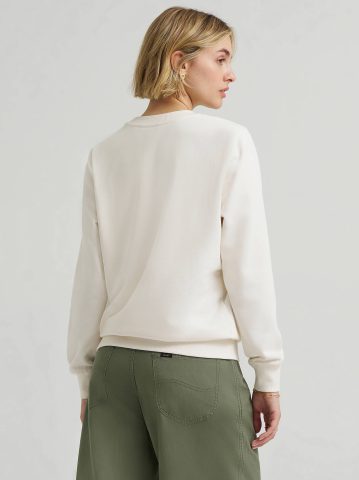 Women's Floral Embroidered Logo Sweatshirt