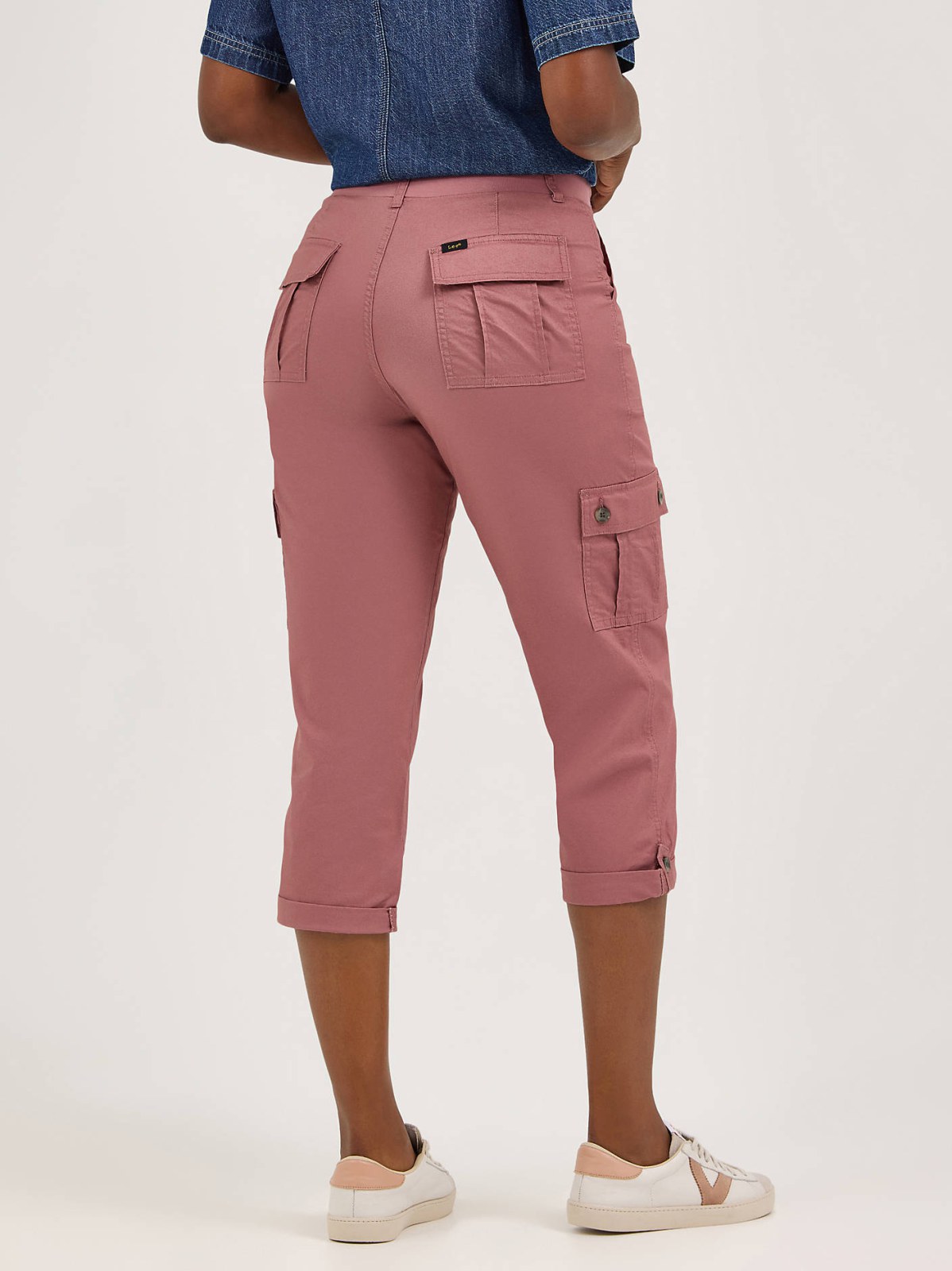 Women's Ultra Lux Comfort with Flex-to-Go Relaxed Fit Cargo Capri - view 3
