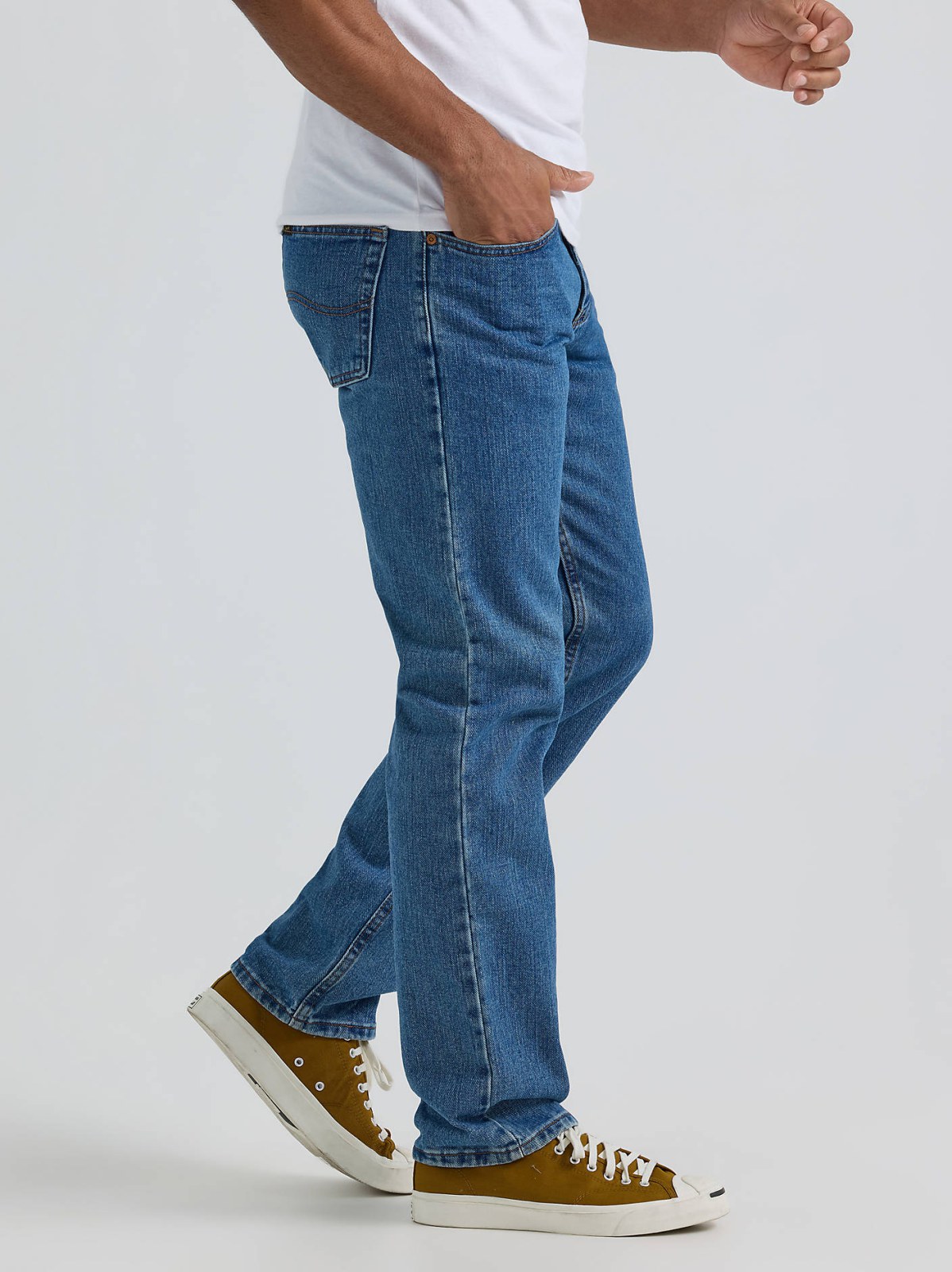 Men's 100% Cotton Regular Fit Straight Leg Heavyweight Jean - view 4